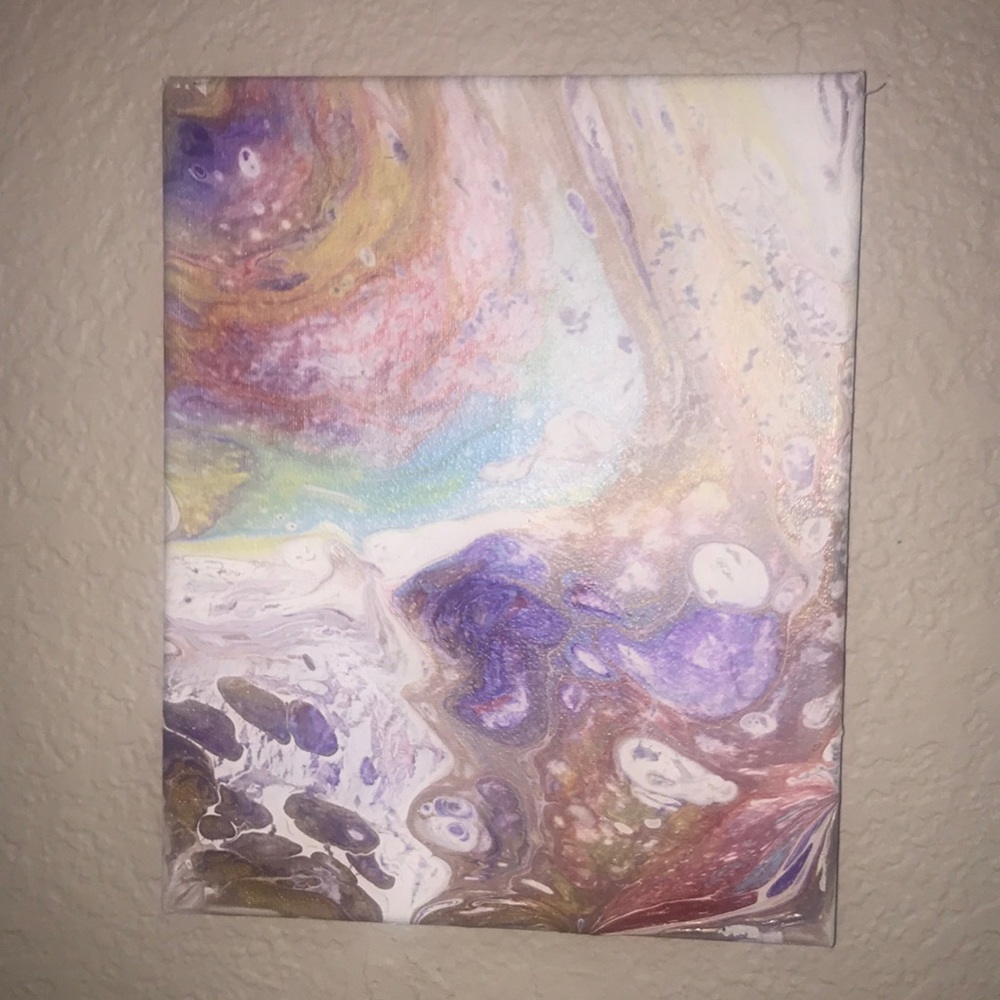 Abstract Acrylic Painting
